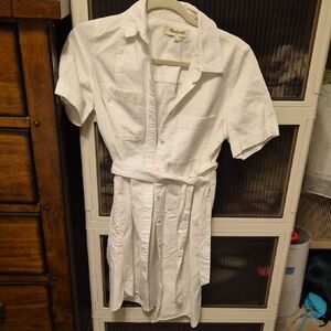 Madewell White Mini Dress